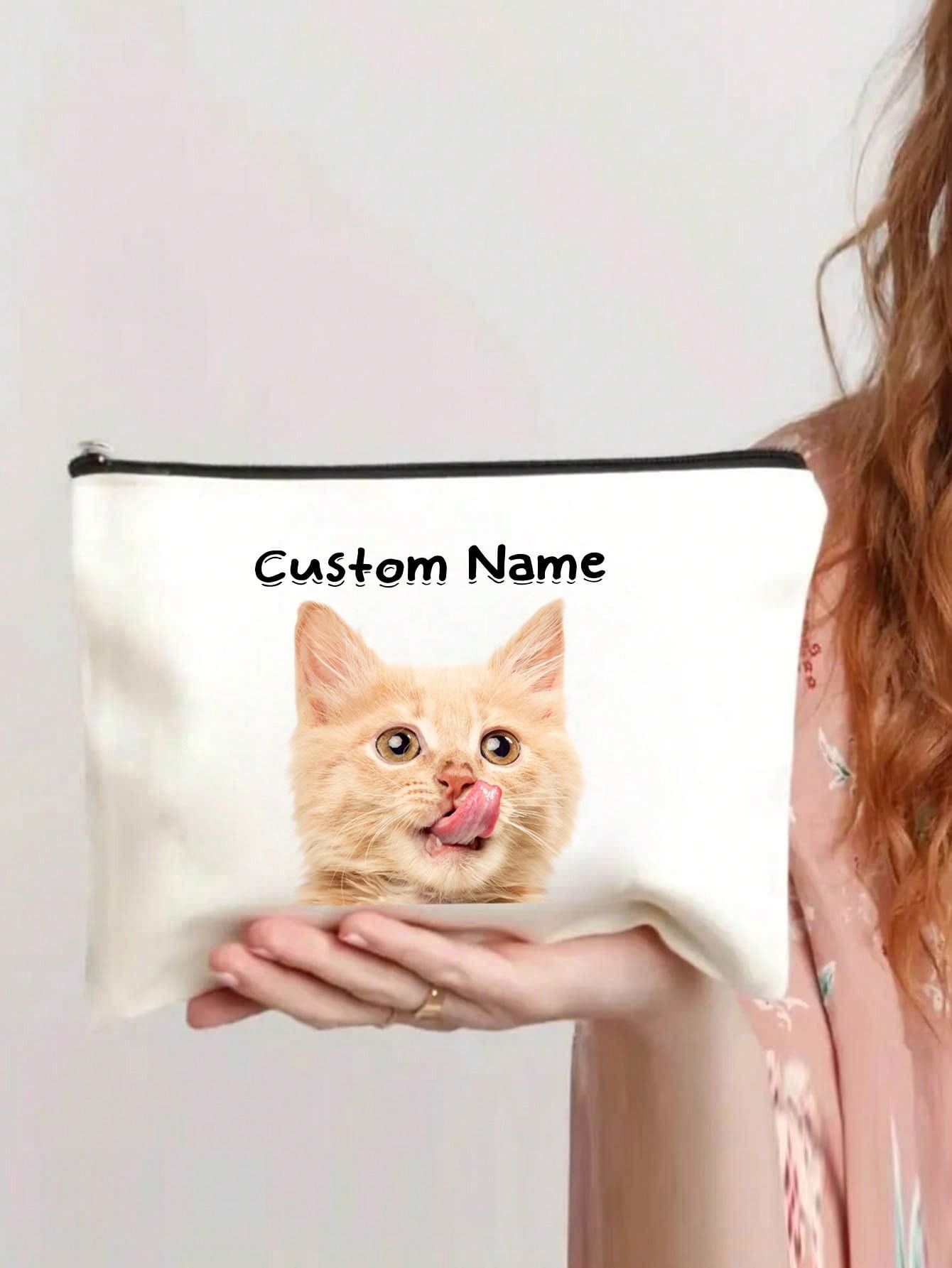 Picture printing, custom clutch storage bag, unique design portable multifunctional women