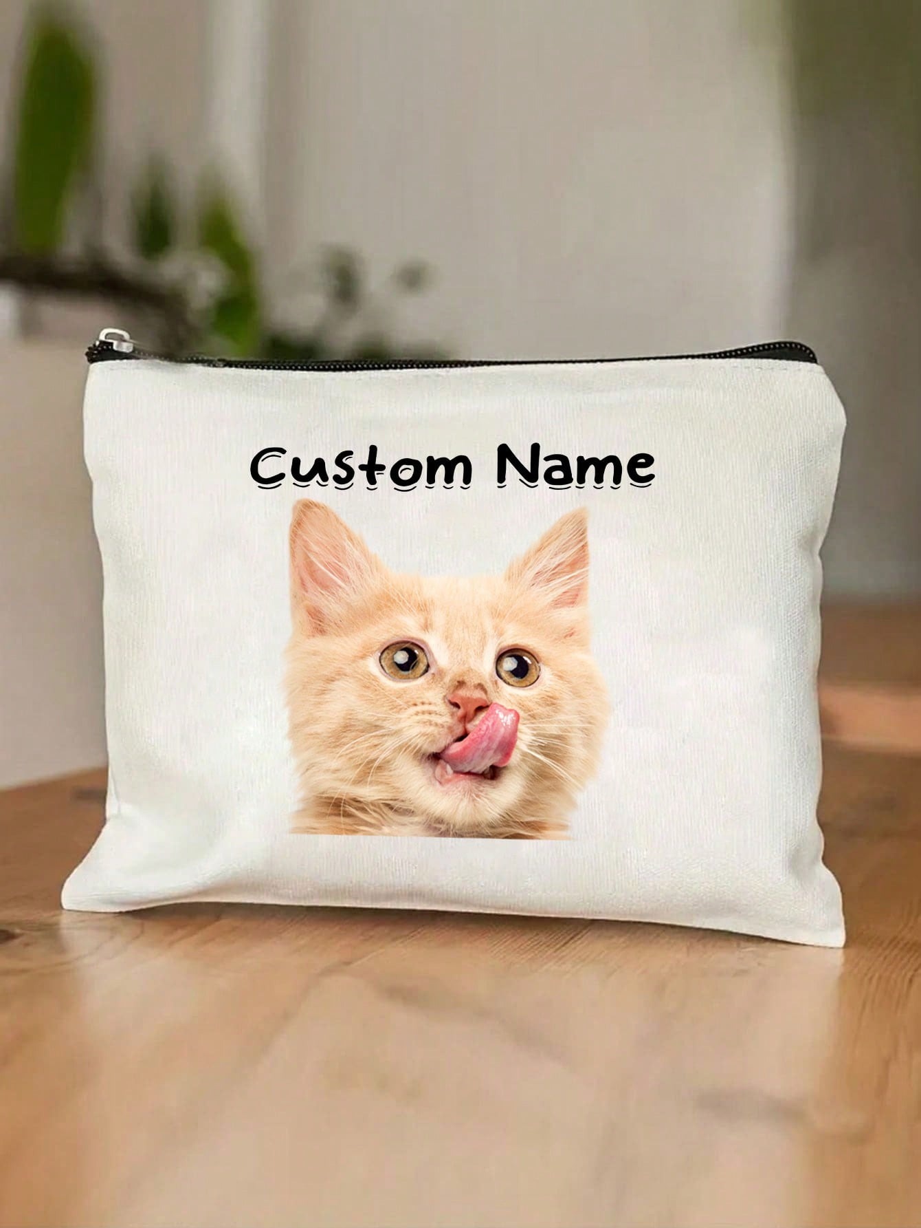 Picture printing, custom clutch storage bag, unique design portable multifunctional women