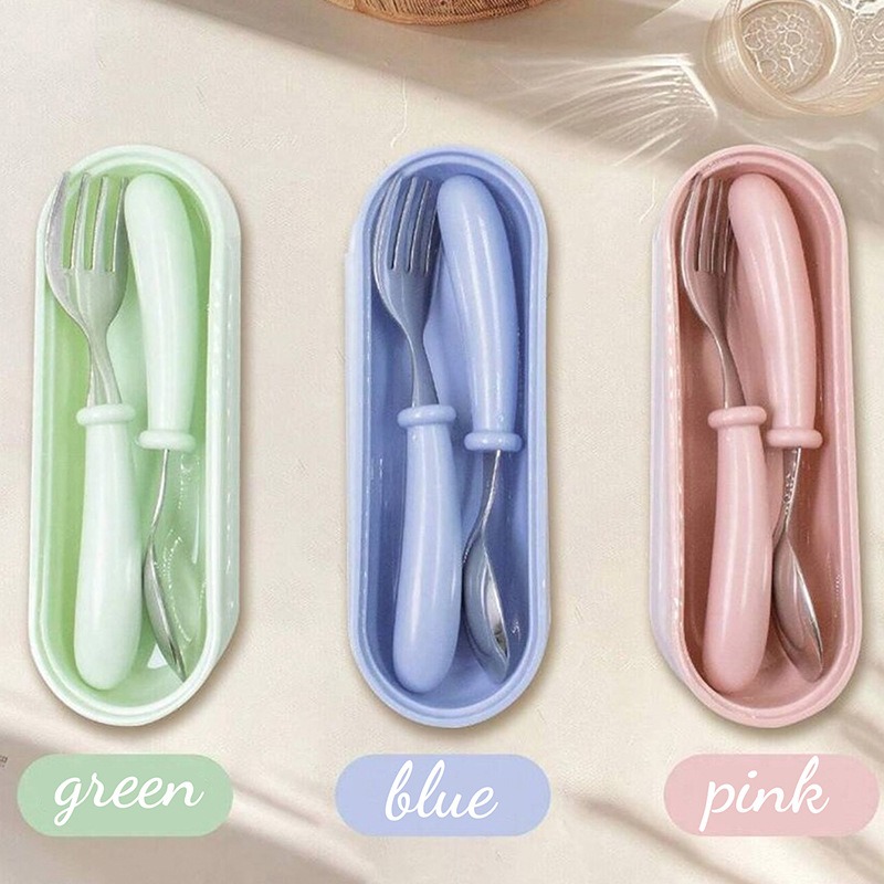 Personalized Stainless Steel Children's Tableware Set