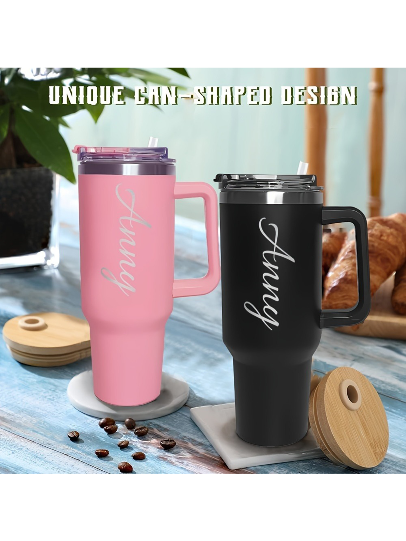 Personalized 40oz Insulated Stainless Steel Tumbler