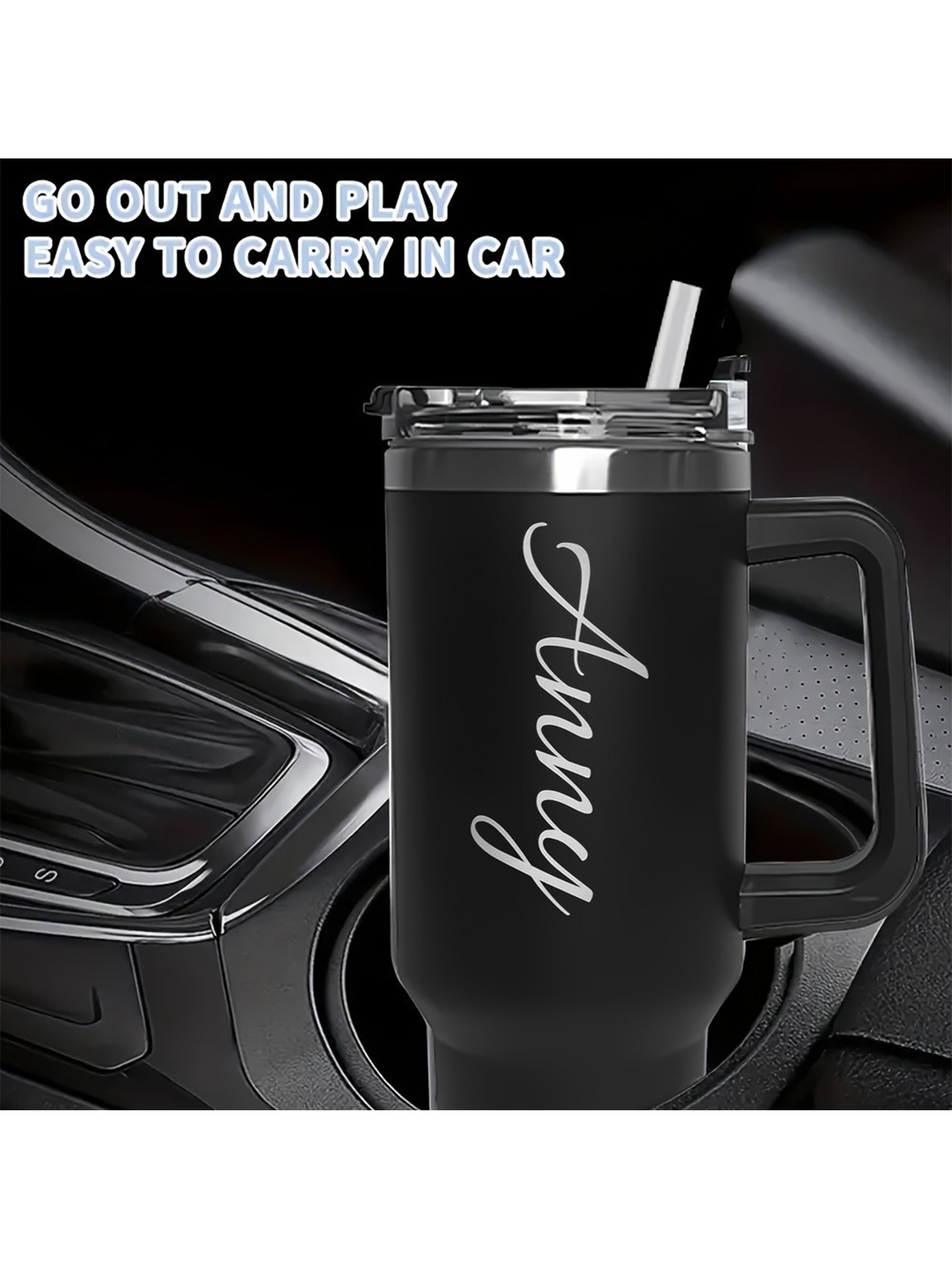 Personalized 40oz Insulated Stainless Steel Tumbler