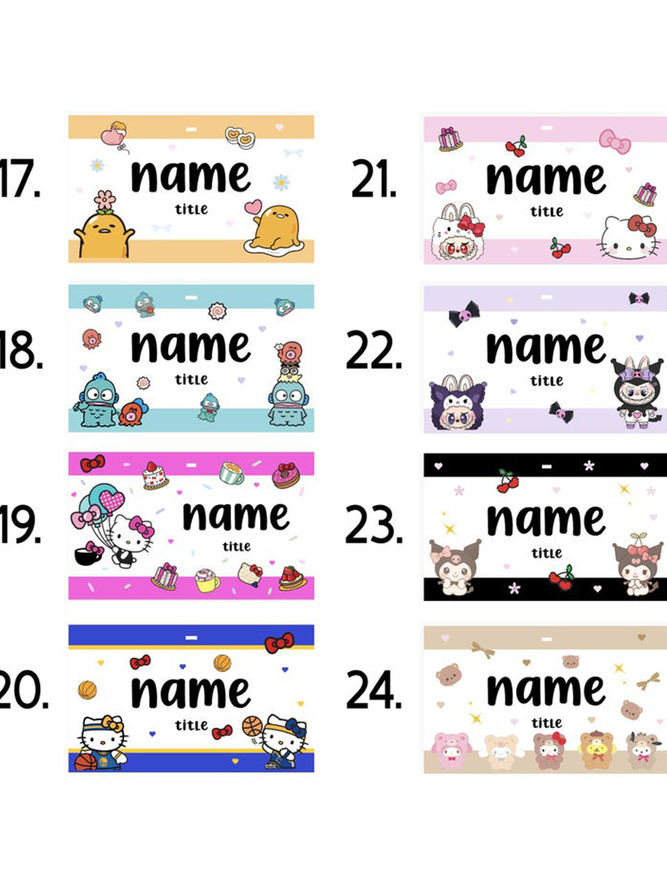 Cute Custom Badge Name Tags