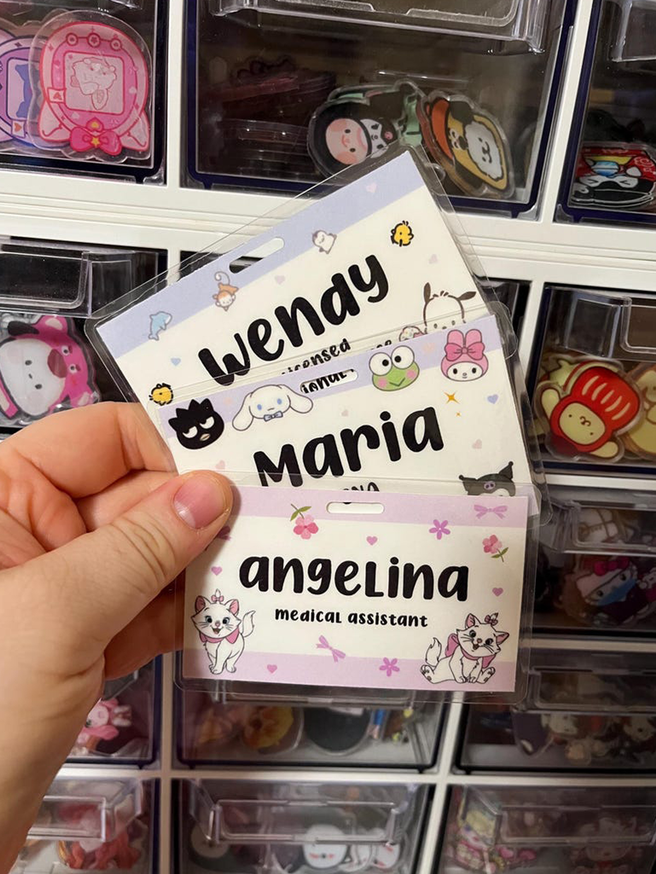 Cute Custom Badge Name Tags
