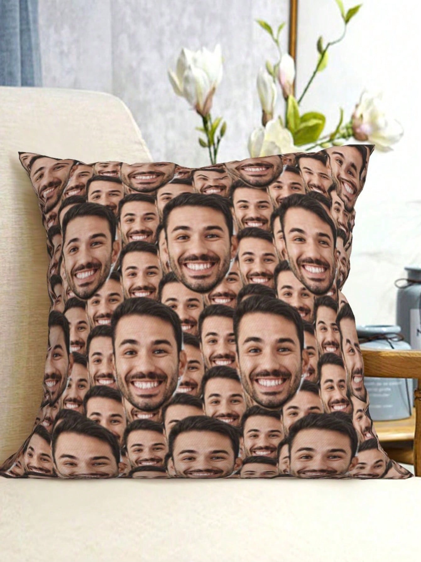 Custom Face Photo Pillowcase