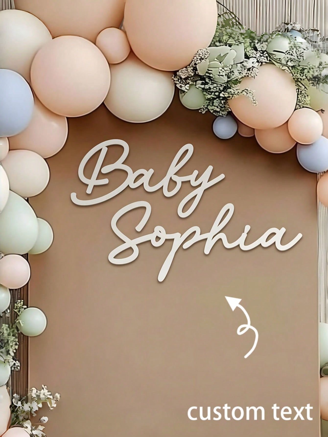 Custom Wooden Letters for Decoration -Wall Decore