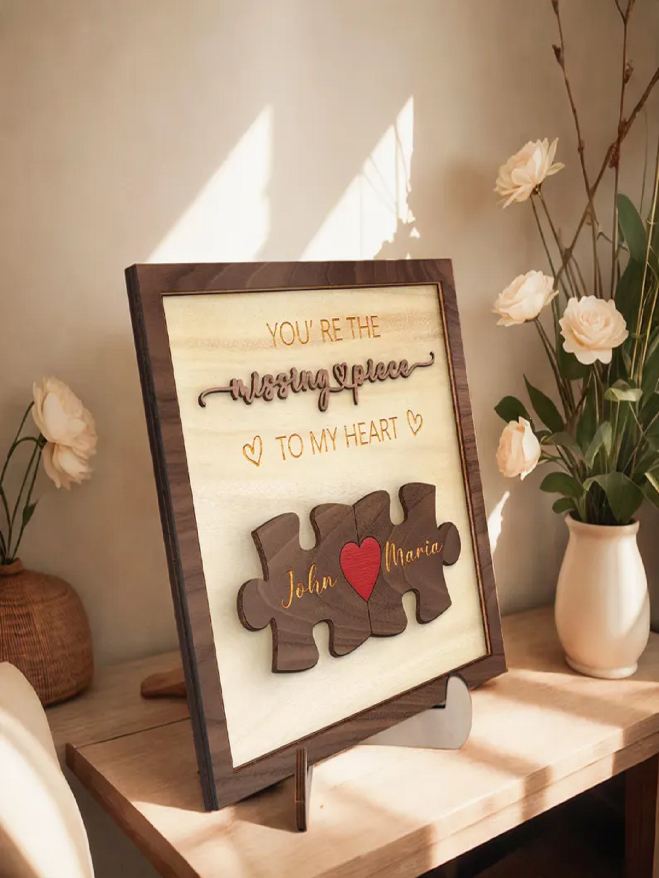 Personalized Puzzle Name Sign
