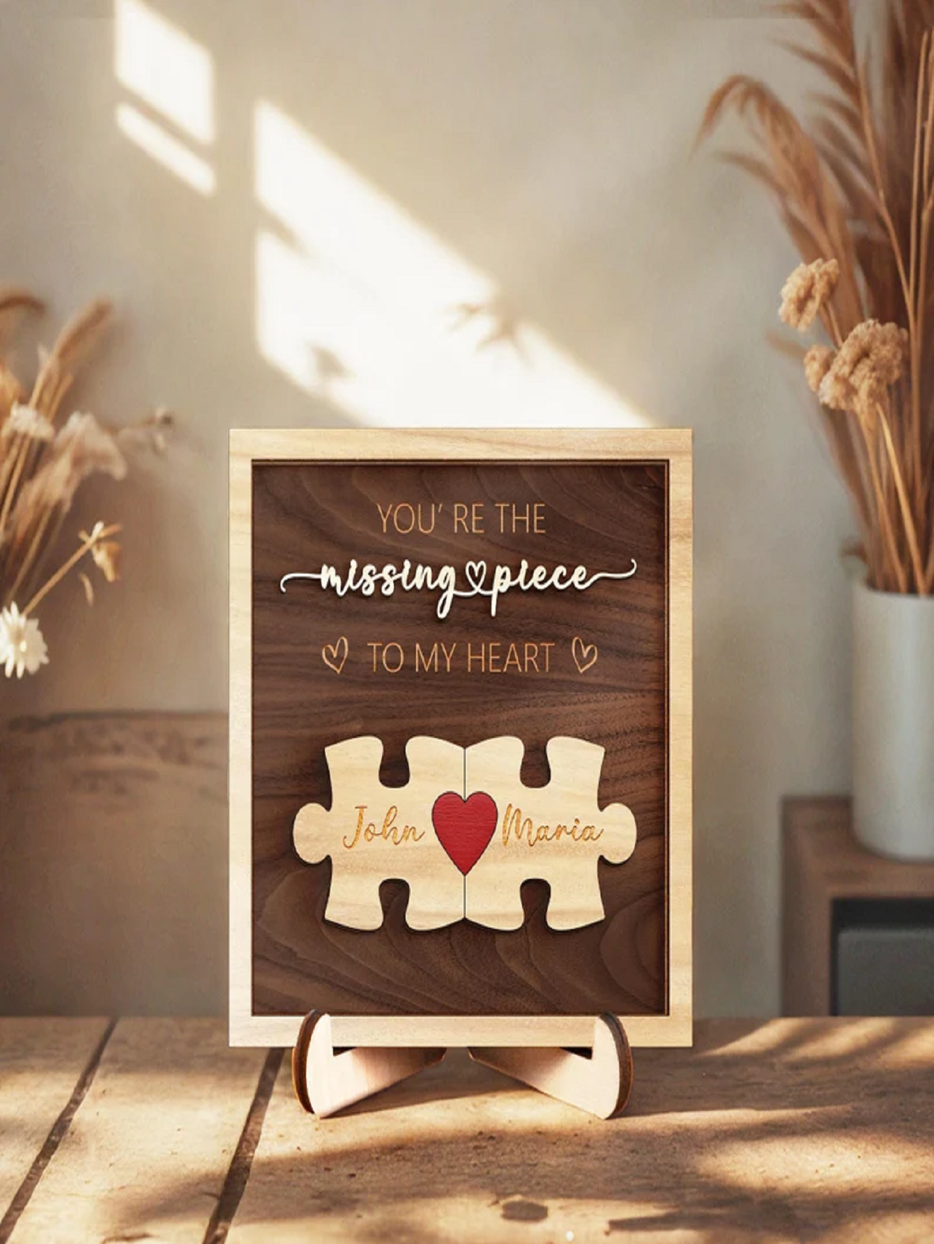 Personalized Puzzle Name Sign