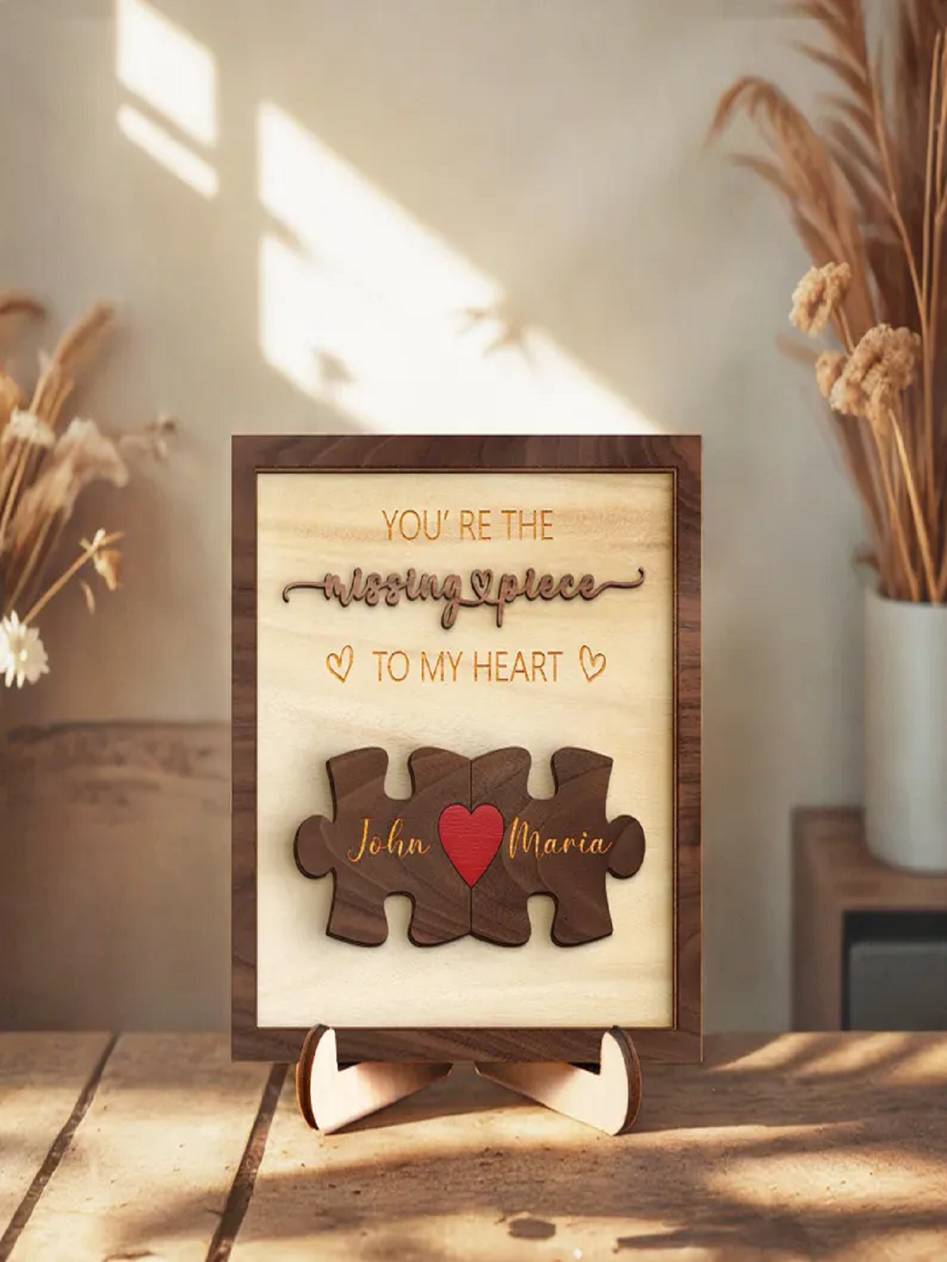 Personalized Puzzle Name Sign