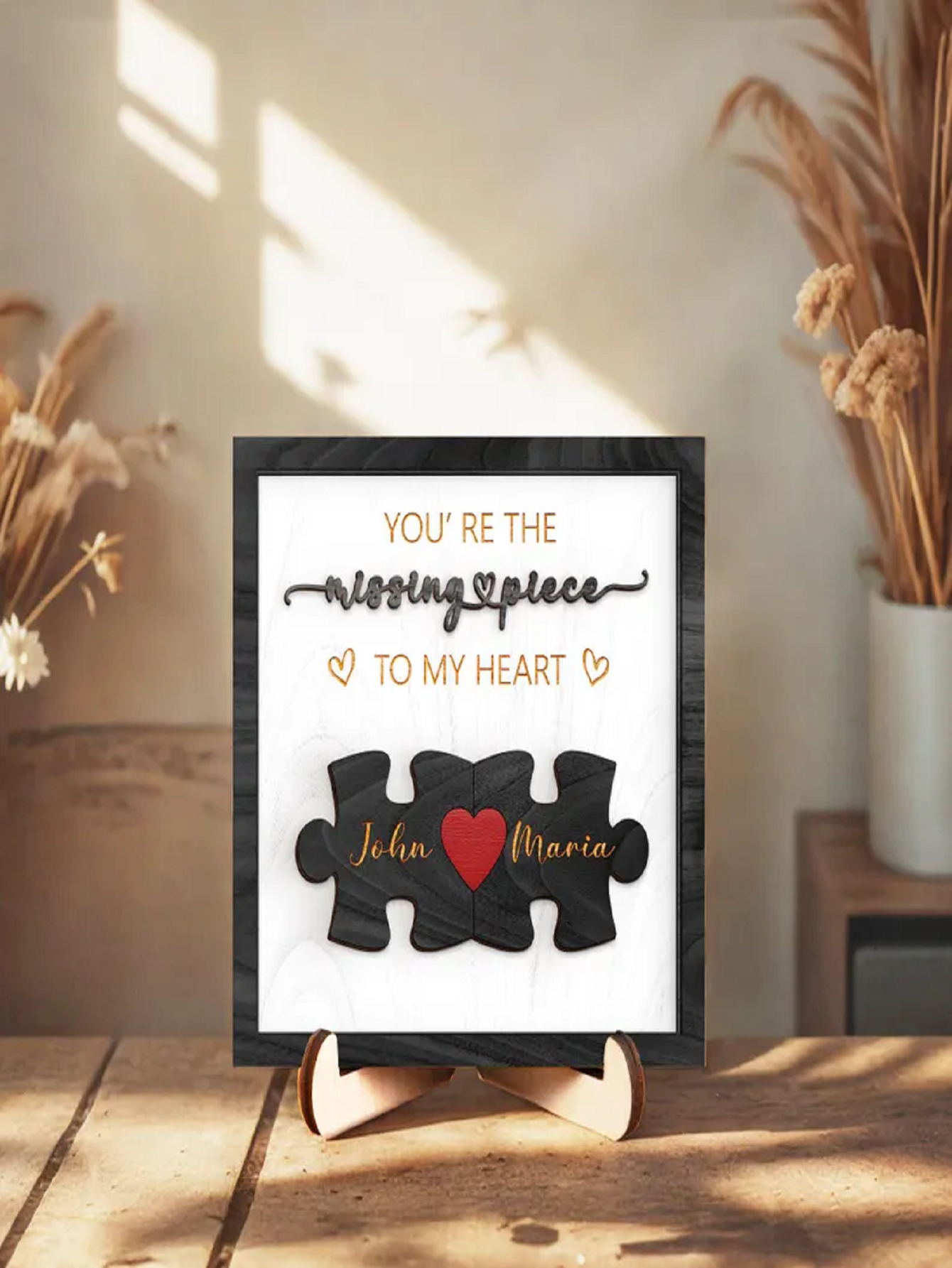 Personalized Puzzle Name Sign