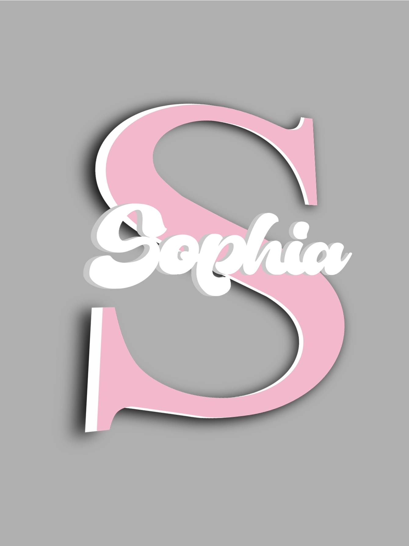 Personalized Wooden Nursery Name Sign