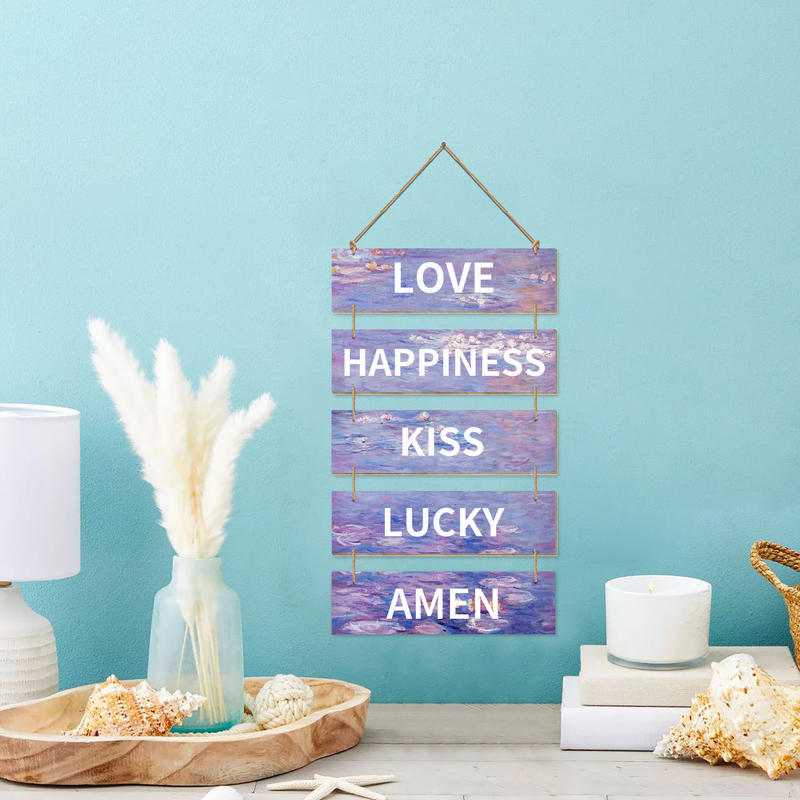 Custom Wooden Hanging Sign Board