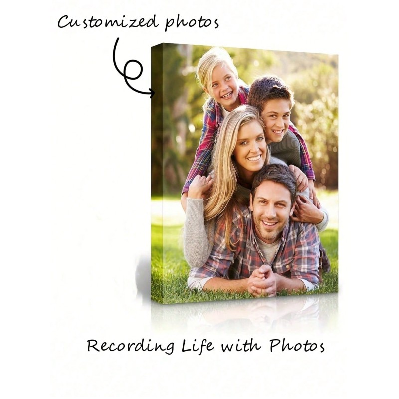 Personal Photo Print Canvas High-Quality Materials: