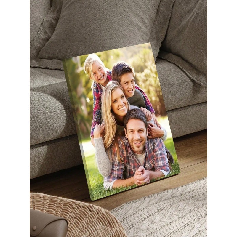 Personal Photo Print Canvas High-Quality Materials: