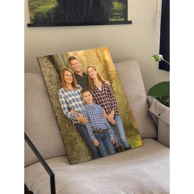 Personalized Framed Photo Canvas for Mother's Day