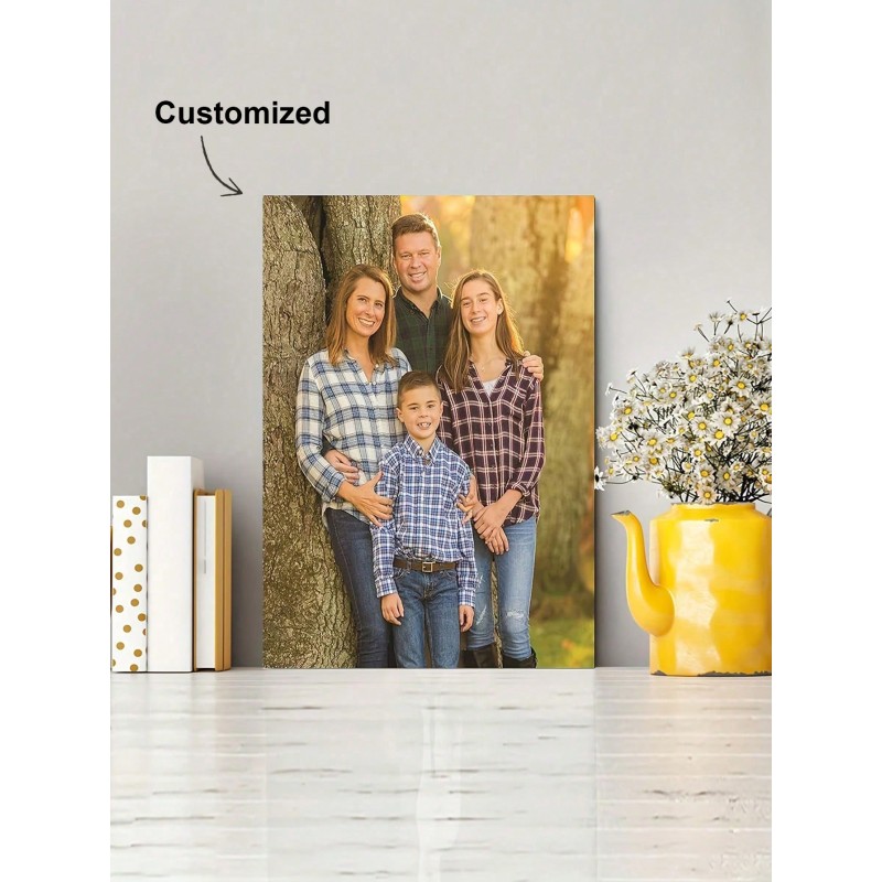 Personalized Framed Photo Canvas for Mother's Day