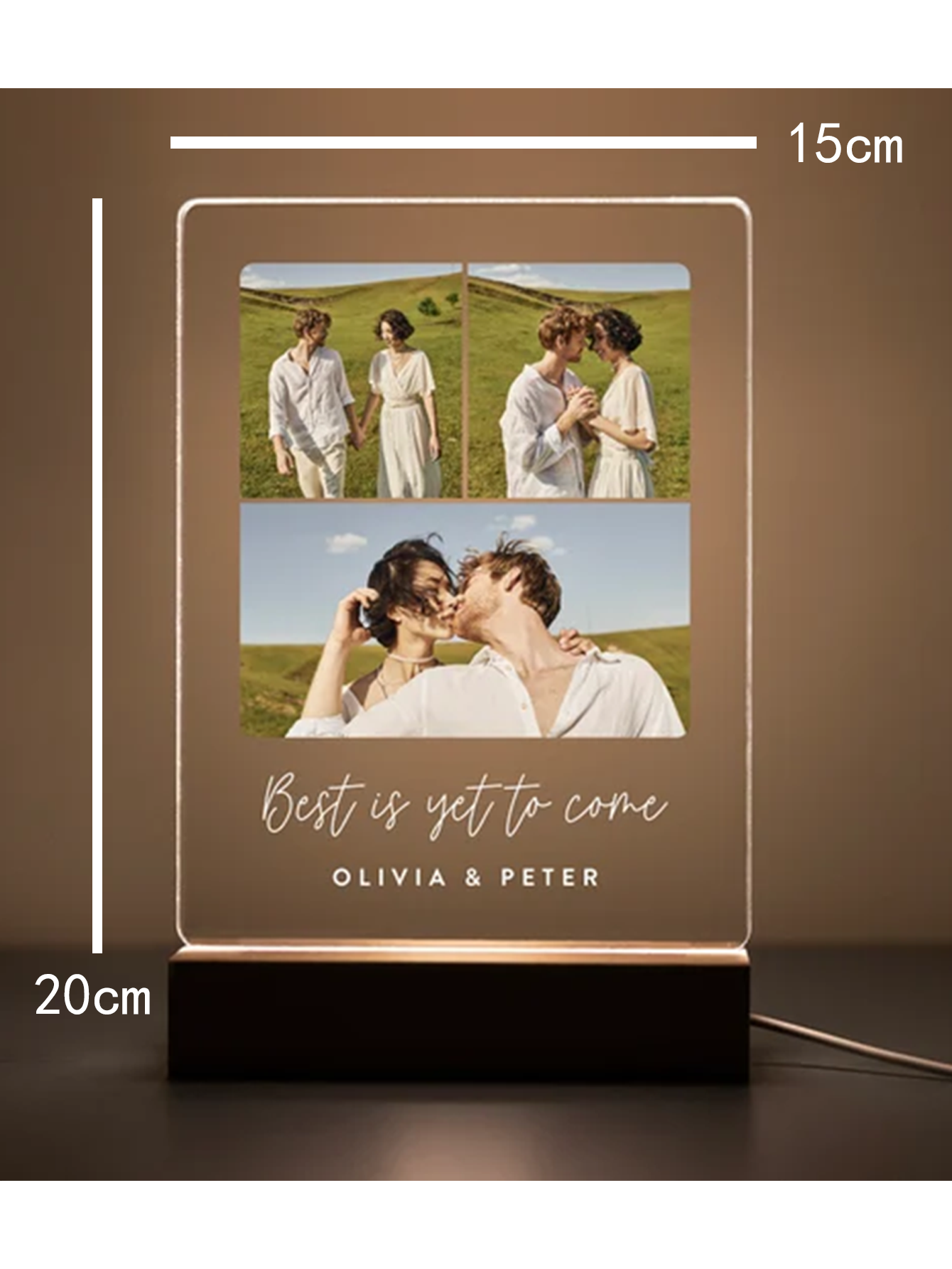 Custom Photo Collage LED Light