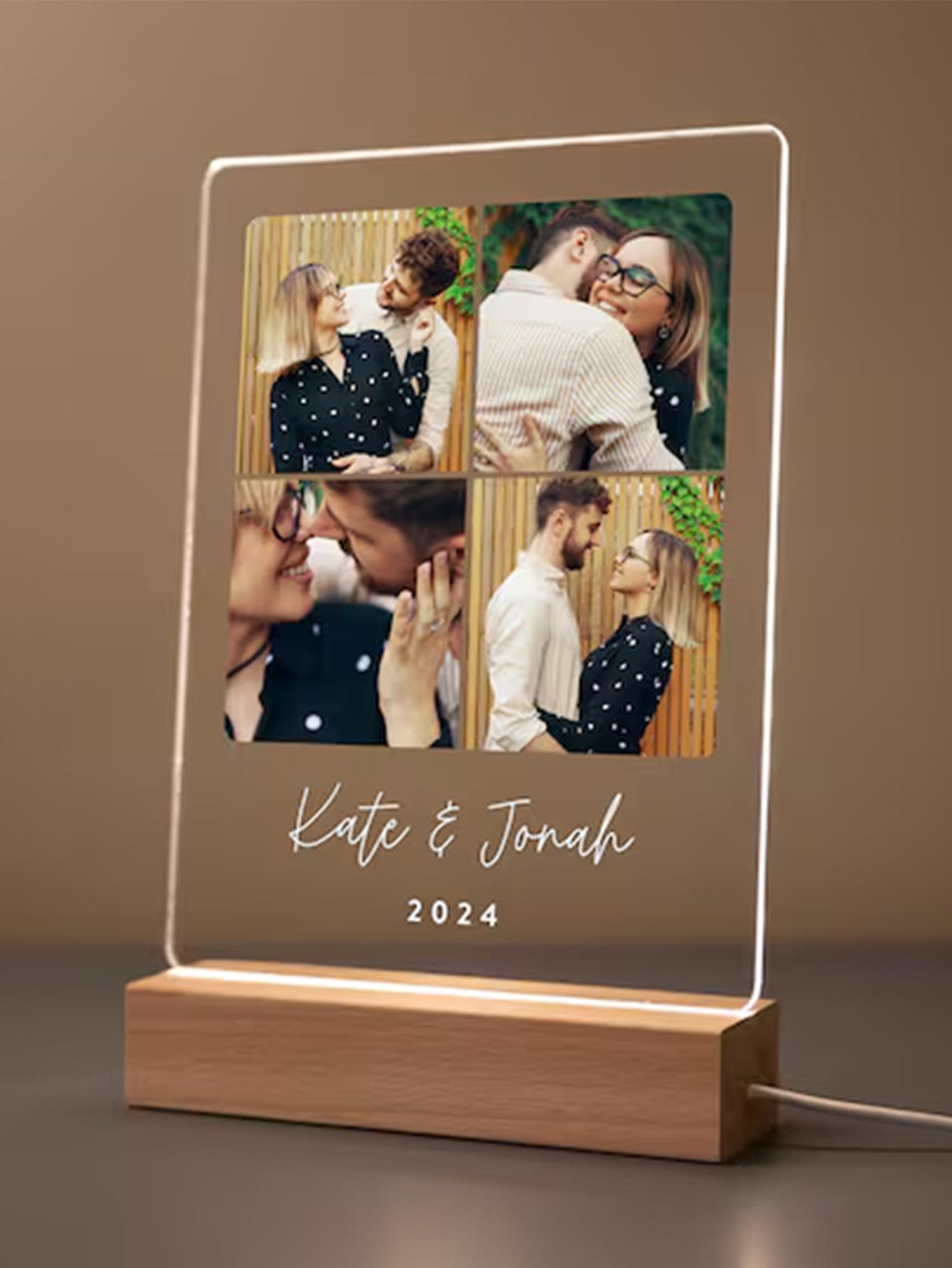 Custom Photo Collage LED Light