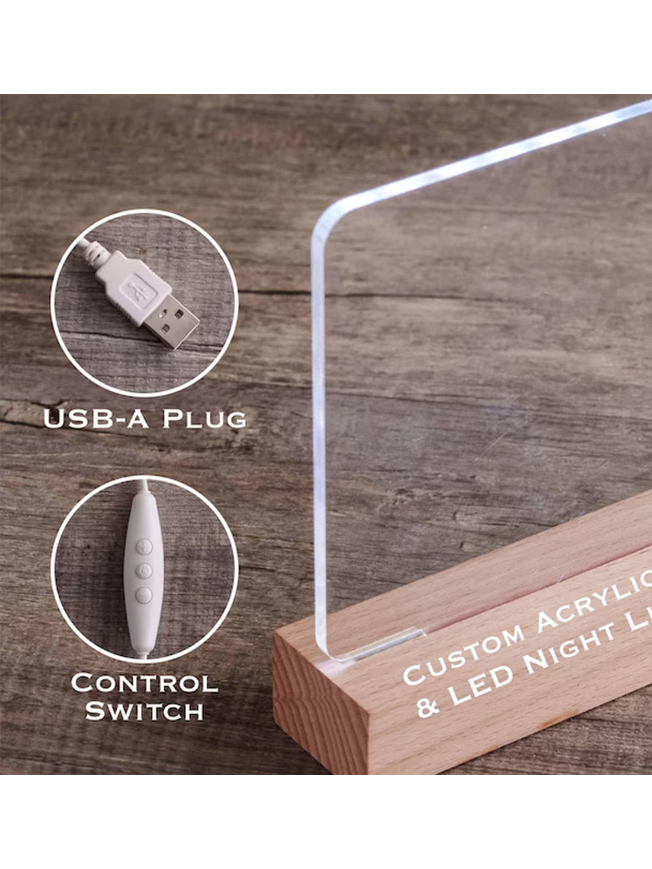 Custom Photo Collage Night Light Couples Gift, Personalized Photo Gifts for Families, Home Decor Wedding Decor Best Friend Gifts for Her Him