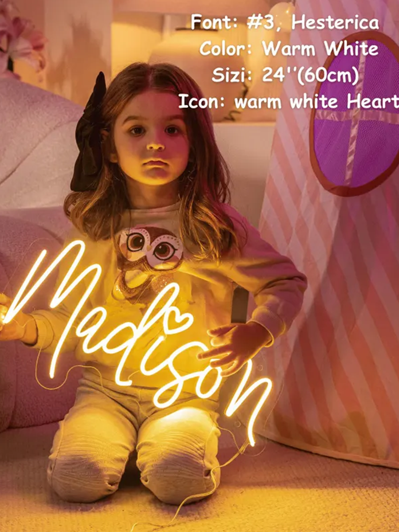 Personalized Neon Name Wall Light