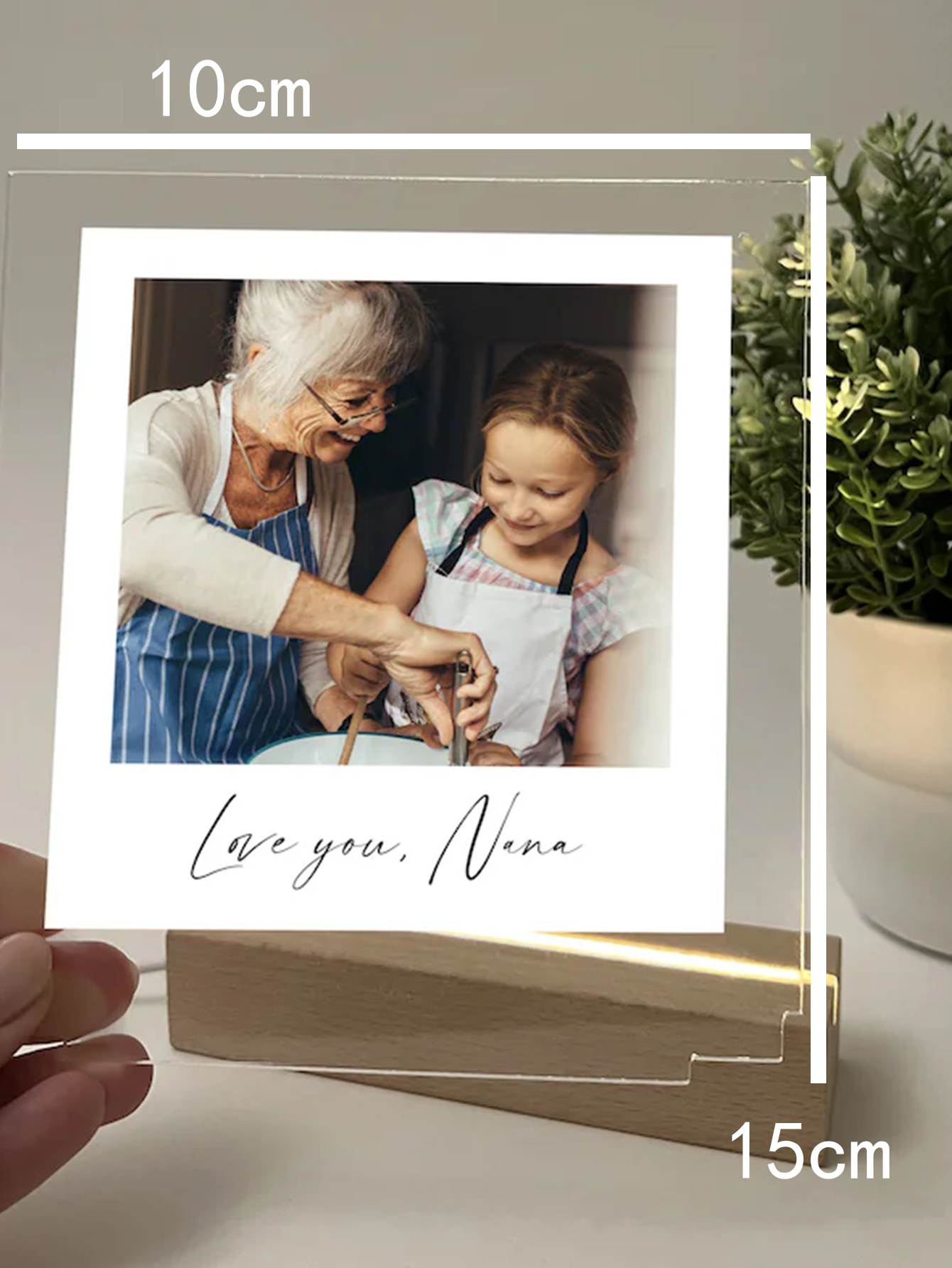 Personalized Photo Memory Night Light