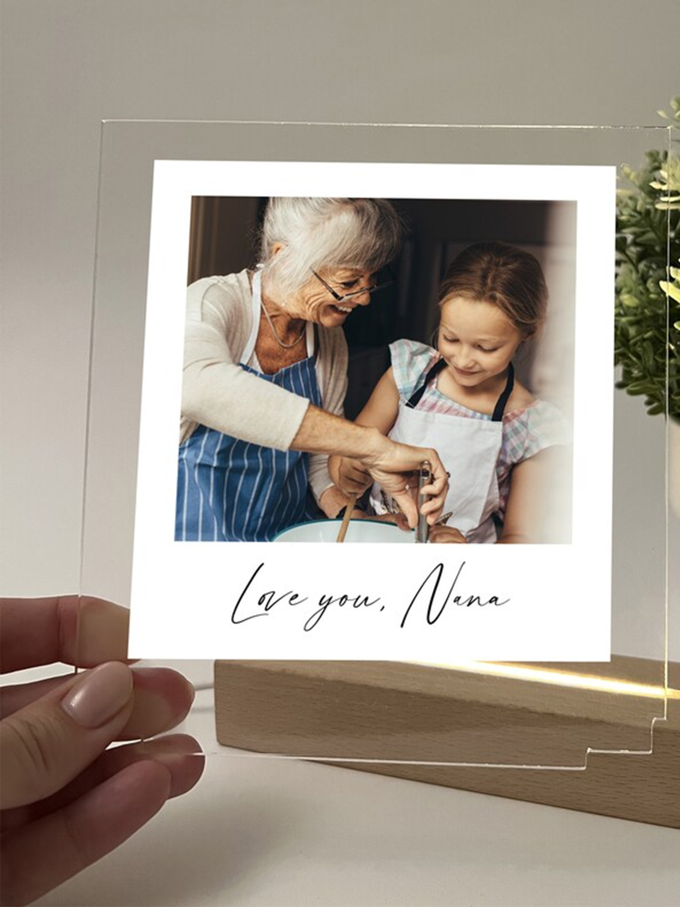 Personalized Photo Memory Night Light