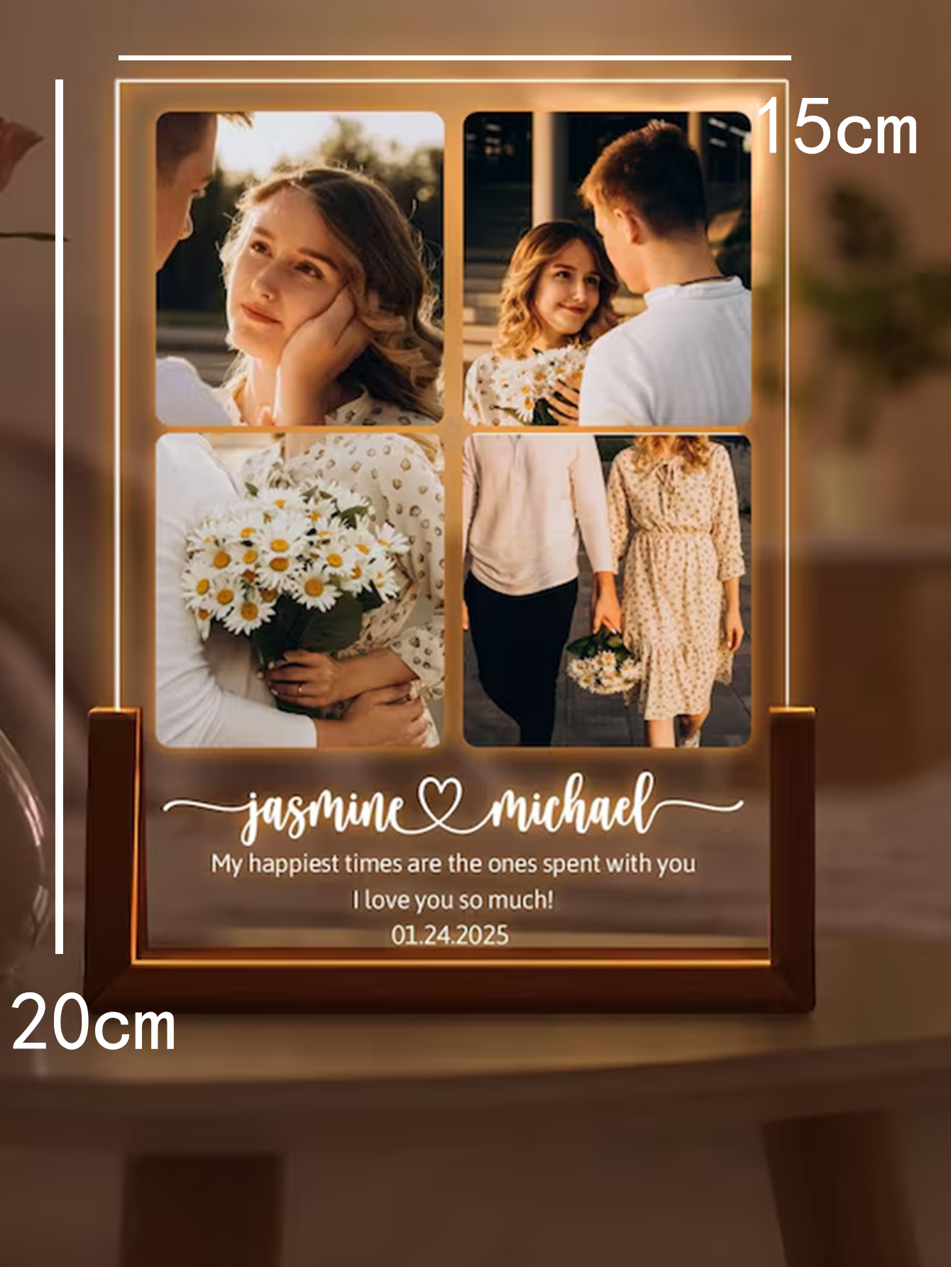 Personalized Photo LED Night Plaque Decoration