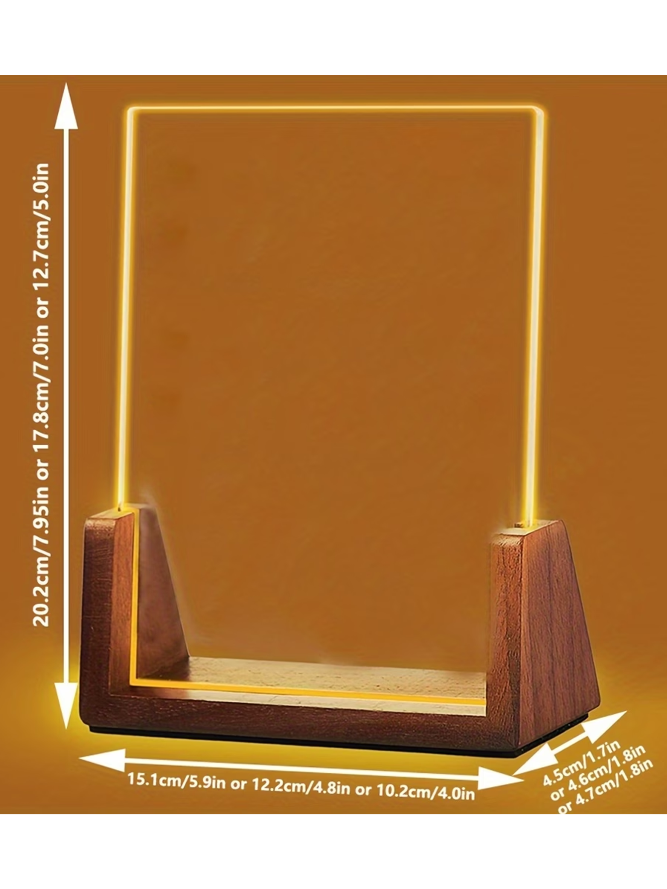 Personalized Photo Collage Night Light - Gift for Mom