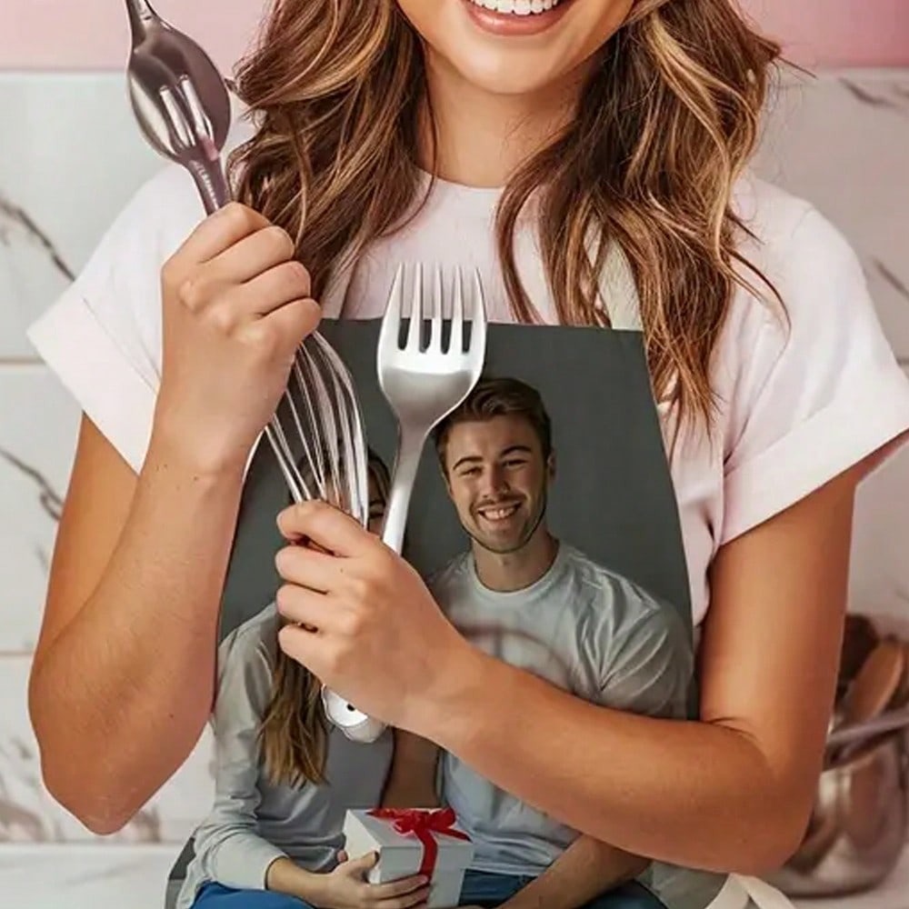 Custom Photo Print Kitchen Apron