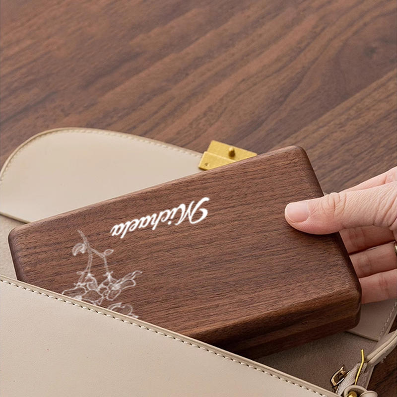 Custom Walnut Travel Jewelry Box