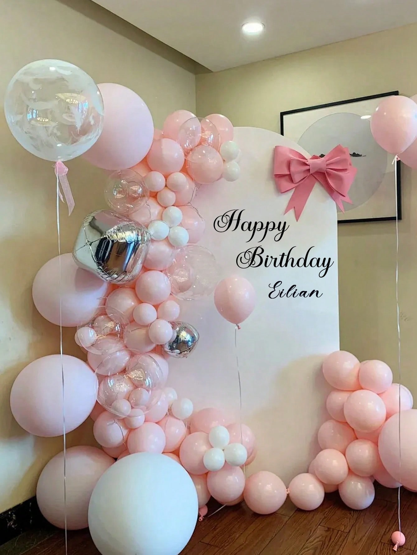 Vinyl Name Sticker for Birthday