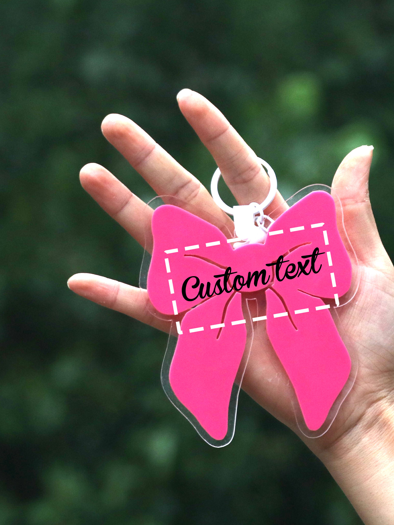 Bestie Backpack Name Tag