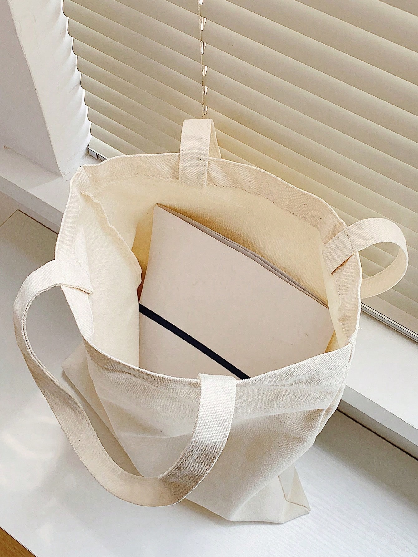 Personalized Canvas Photo Tote Bag