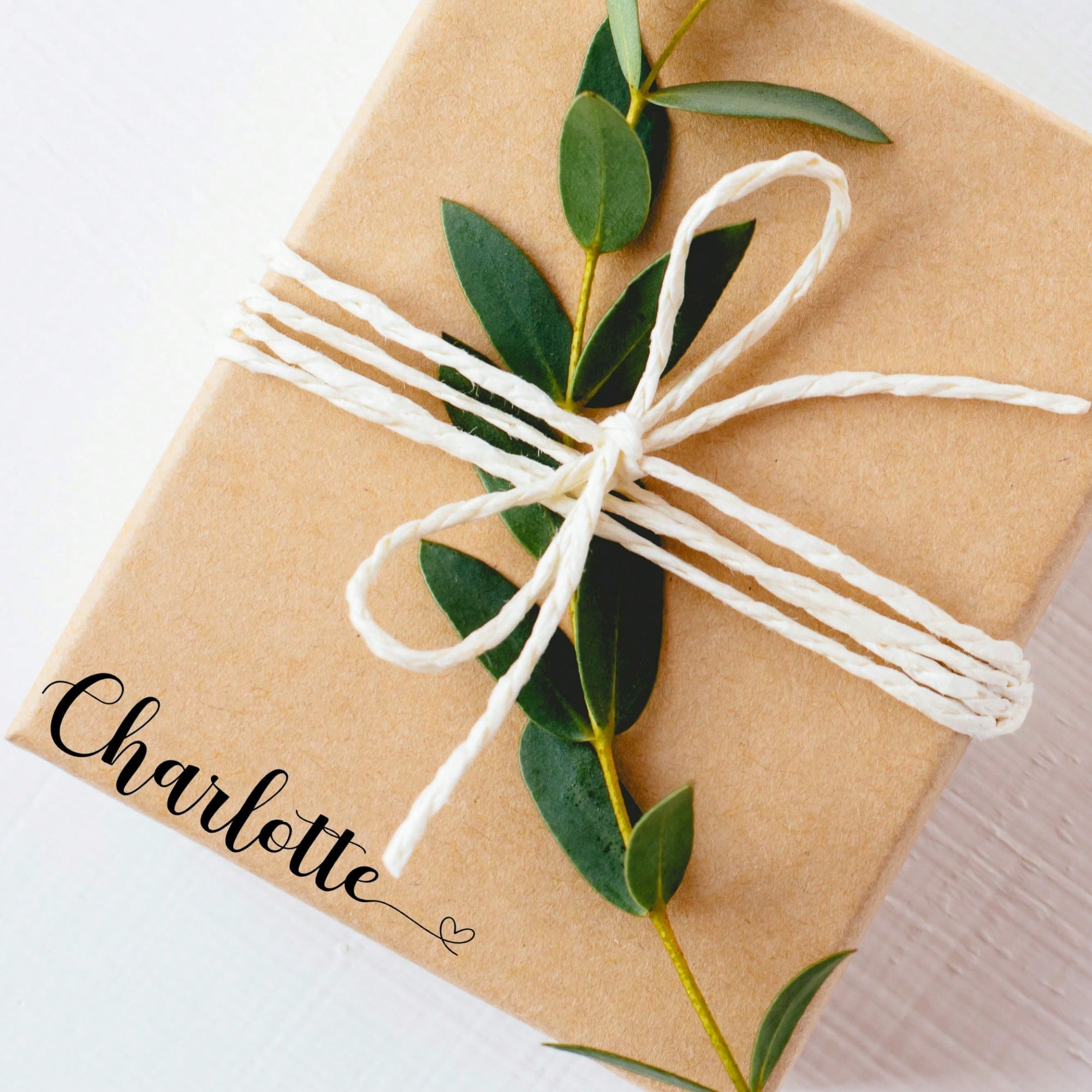 DIY Custom Text Label Stickers