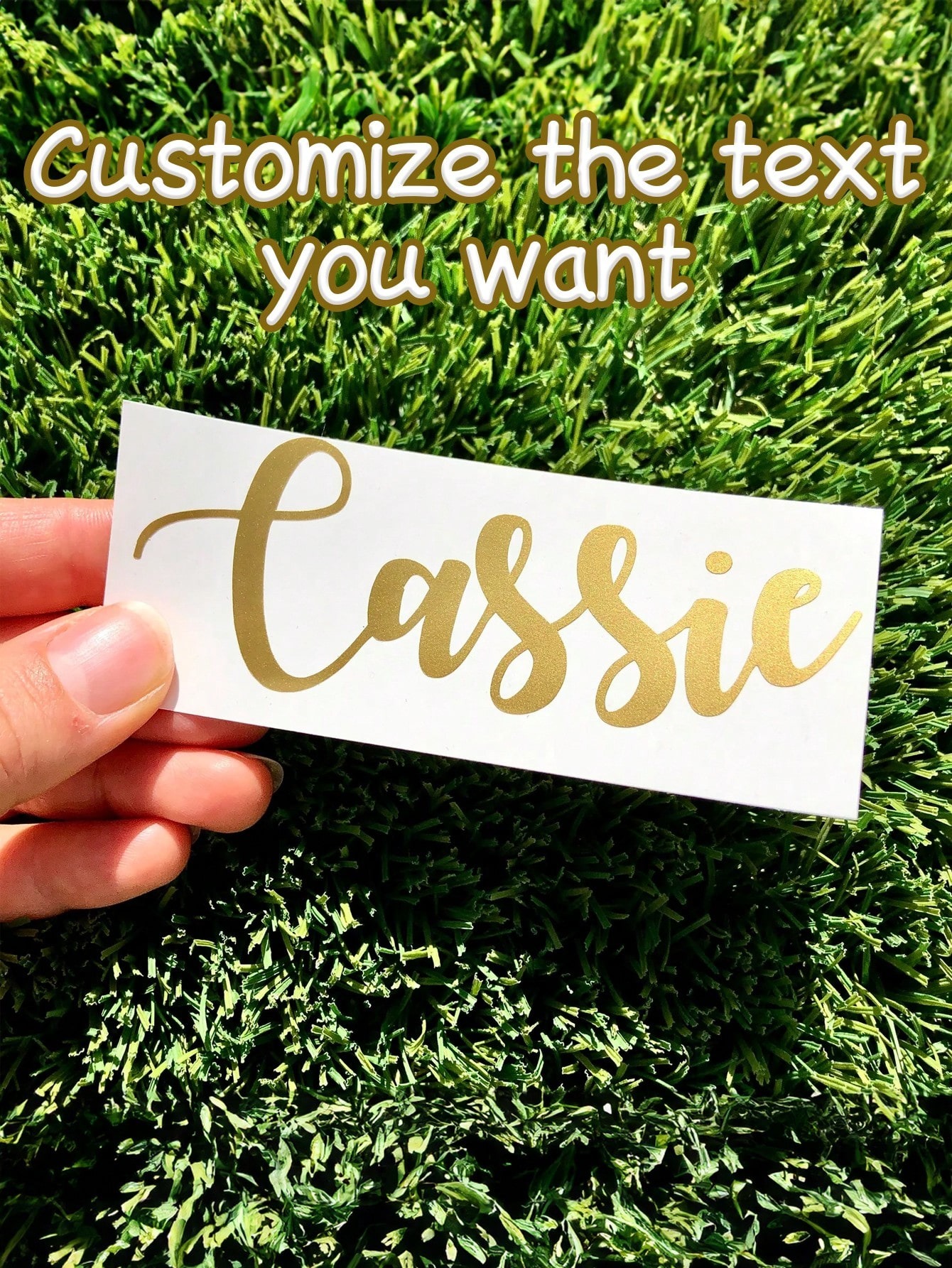 Design Your Own Name Label Stickers