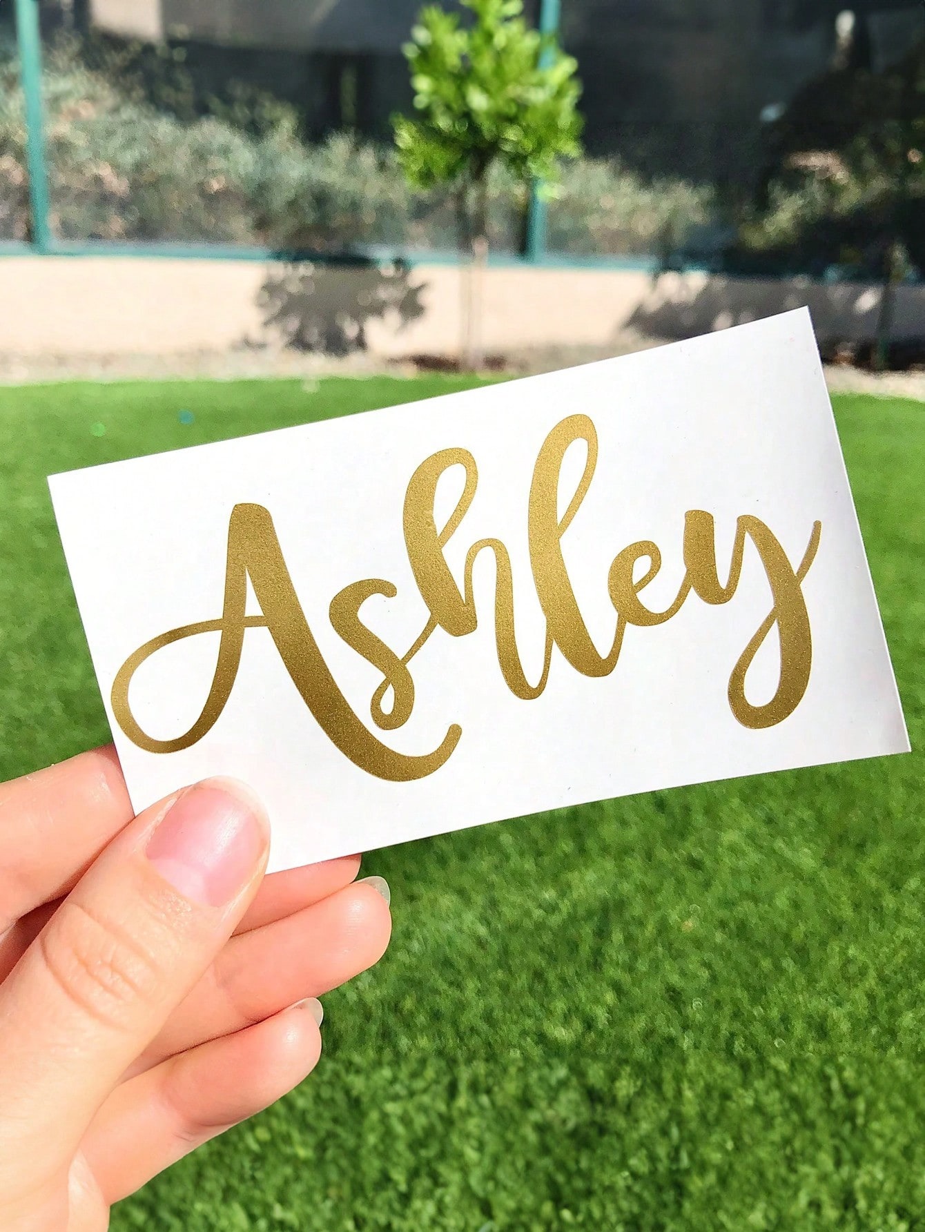 Design Your Own Name Label Stickers