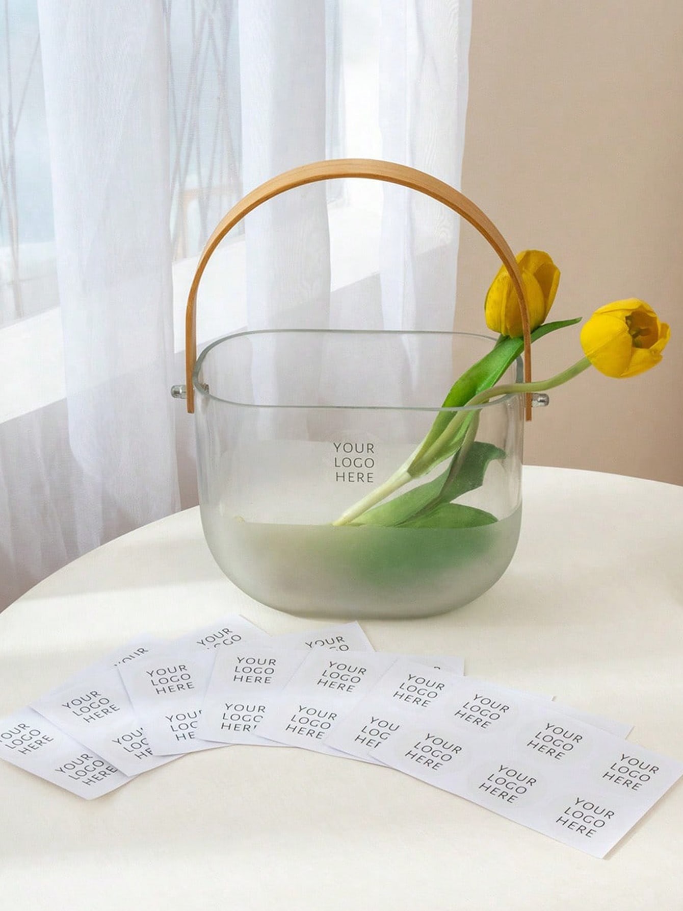 Clear Stickers – Personalized Business Logo & Event Labels