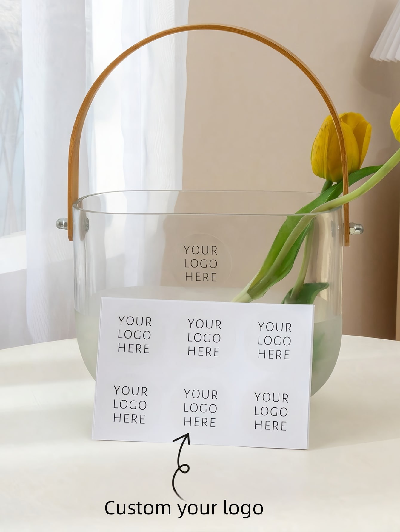 Clear Stickers – Personalized Business Logo & Event Labels