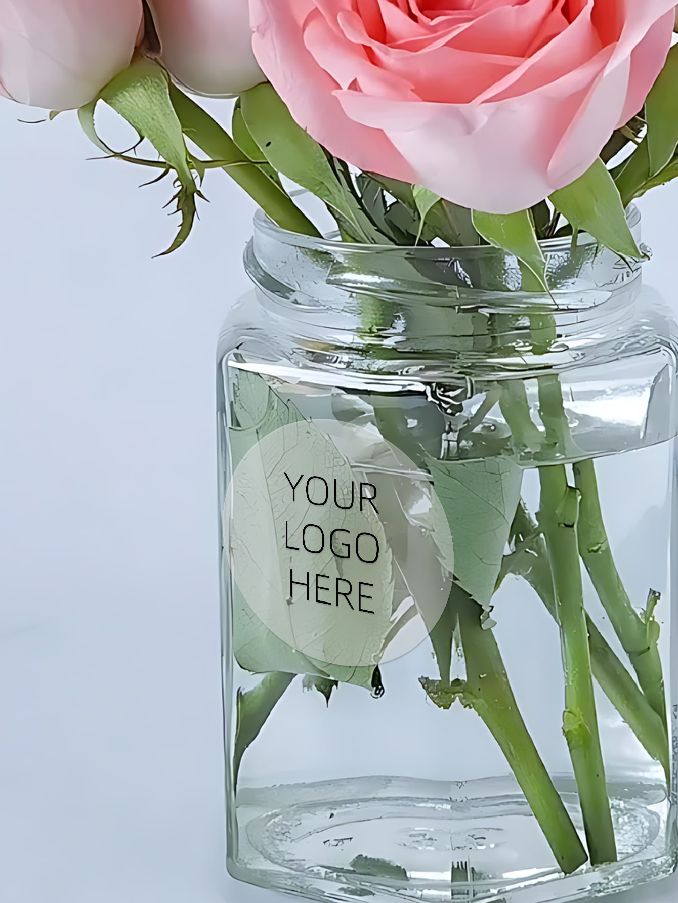 Clear Stickers – Personalized Business Logo & Event Labels