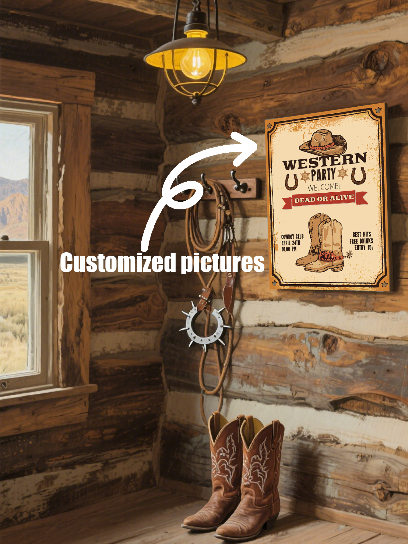 Custom Metal painting from Your Design