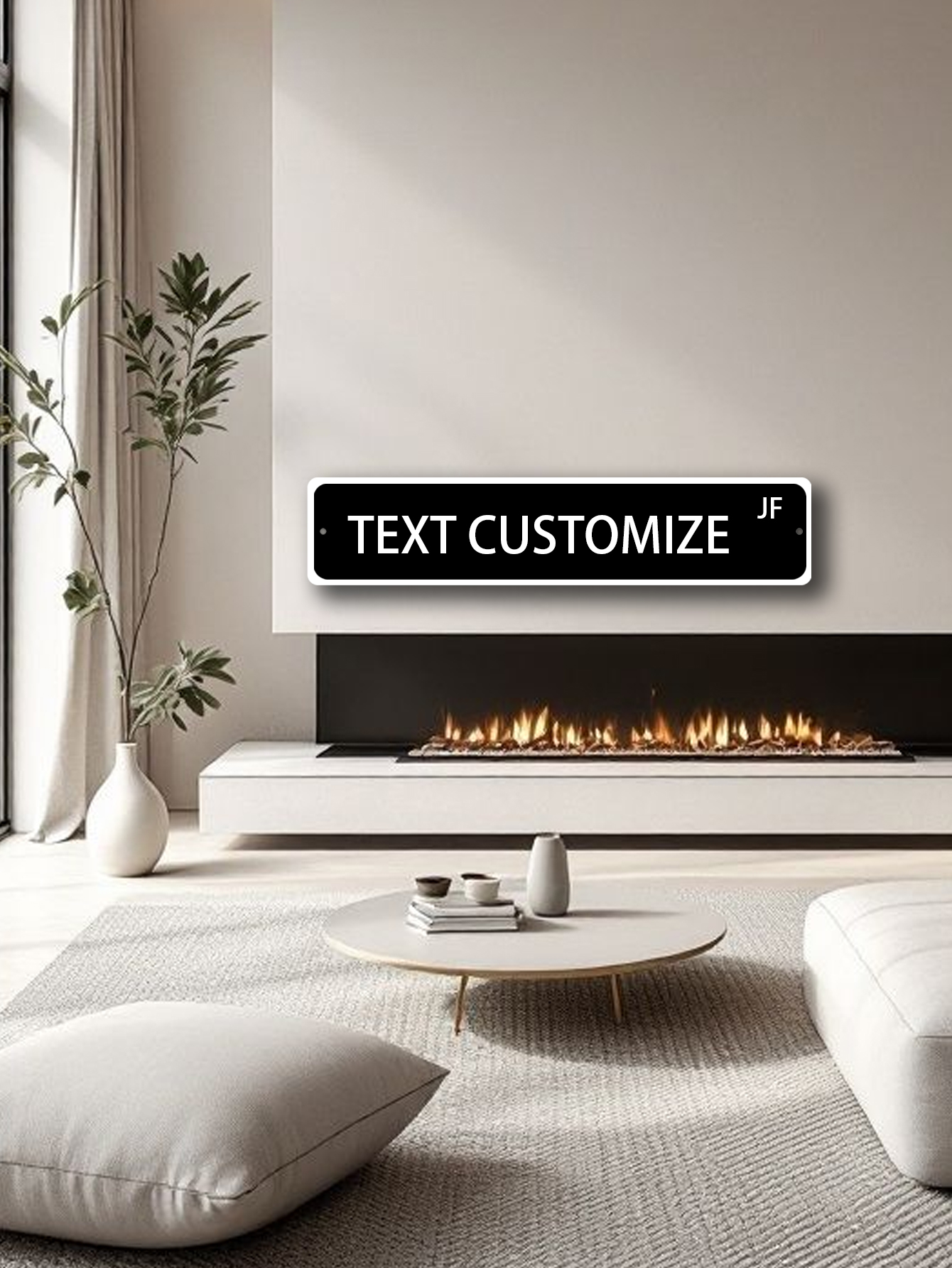 Custom Text Tin Street Sign