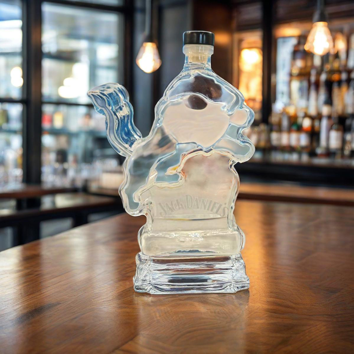 DIY Name Lion Whiskey Bottle