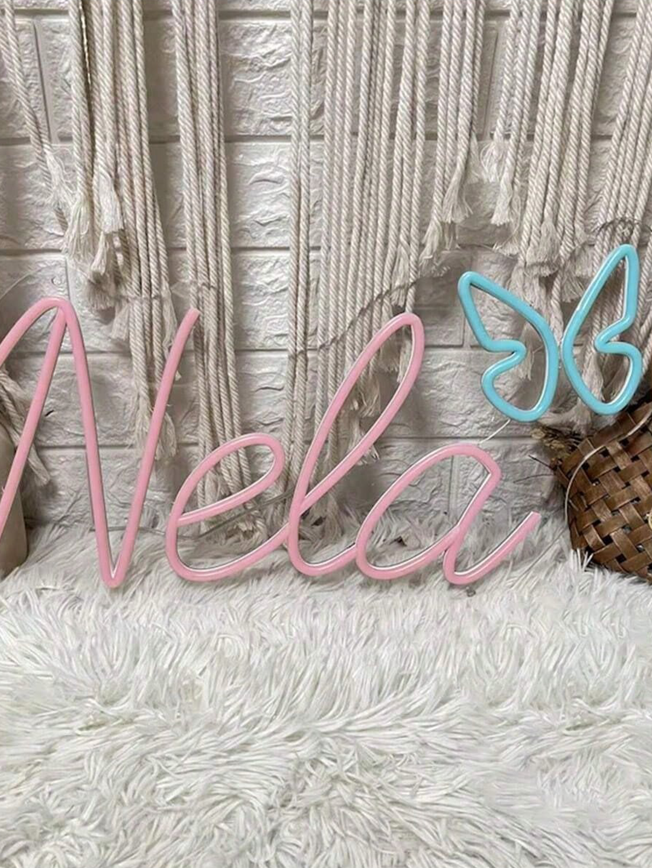 Colorful LED Butterfly Neon Sign