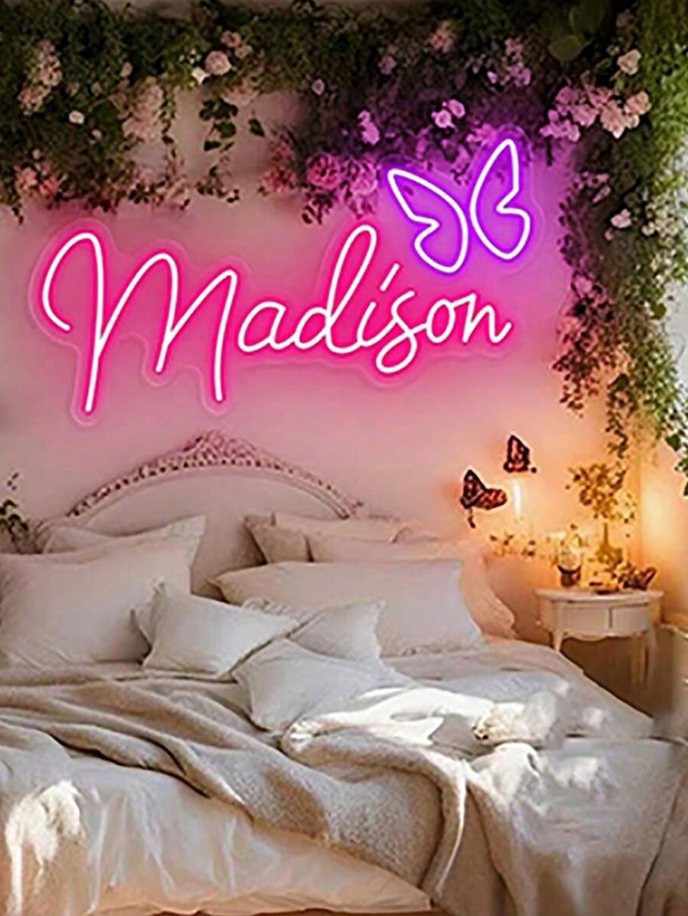 Colorful LED Butterfly Neon Sign