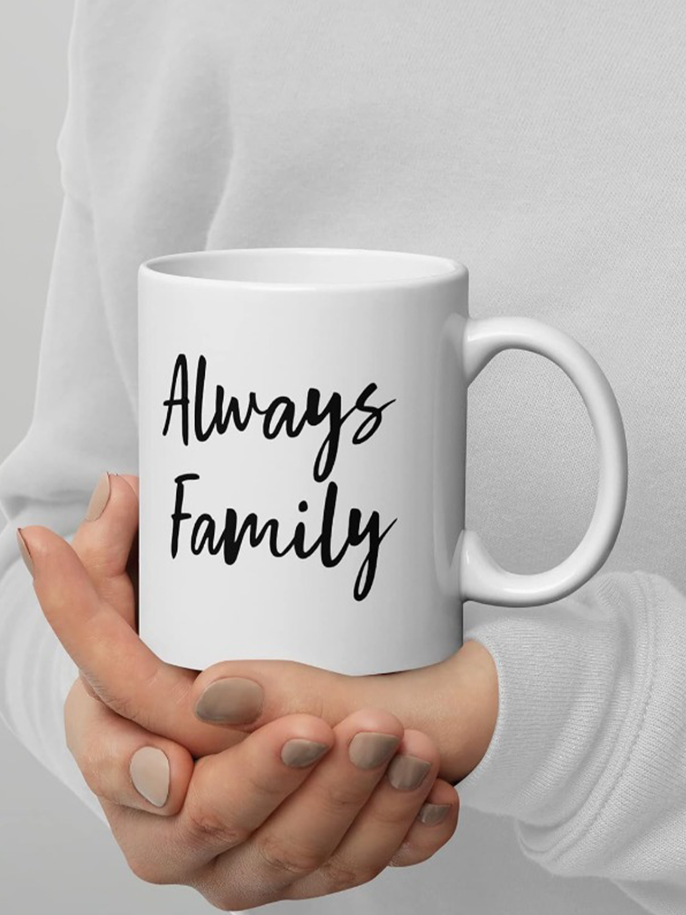 Custom Photo and Text 11oz Coffee Mug